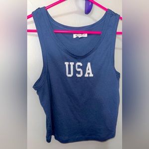 NWOT USA tank top•Target